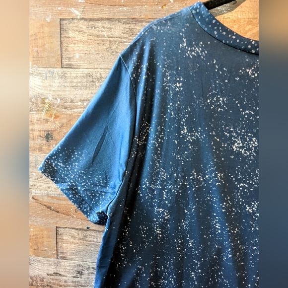 NWT Do No Harm But Take No Bull Blue Floral Bull Tee - Picture 11 of 14